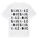 Saulx-le-Duc ordlek t-shirt