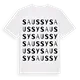 Saussy ordlek t-shirt