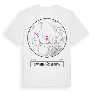 Savigny-lès-Beaune t-shirt – ekologisk bomull t-shirt från Pinshirt