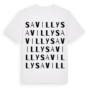 Savilly ordlek t-shirt – ekologisk bomull t-shirt från Pinshirt