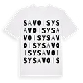 Savoisy ordlek t-shirt