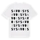 Savoisy ordlek t-shirt