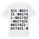 Séligney ordlek t-shirt