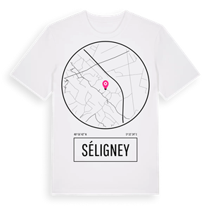 Séligney t-shirt – ekologisk bomull t-shirt från Pinshirt