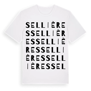 Sellières ordlek t-shirt – ekologisk bomull t-shirt från Pinshirt