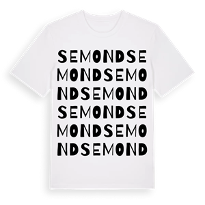 Semond ordlek t-shirt – ekologisk bomull t-shirt från Pinshirt