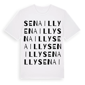 Senailly ordlek t-shirt – ekologisk bomull t-shirt från Pinshirt