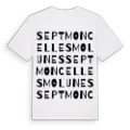 Septmoncel les Molunes ordlek t-shirt