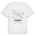 Serbonnes karta t-shirt