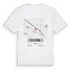 Serbonnes karta t-shirt