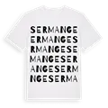 Sermange ordlek t-shirt