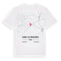 Serre-les-Moulières karta t-shirt