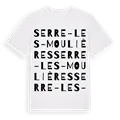 Serre-les-Moulières ordlek t-shirt