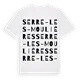Serre-les-Moulières ordlek t-shirt