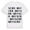 Serrigny ordlek t-shirt