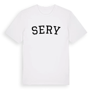 Sery böjd t-shirt – ekologisk bomull t-shirt från Pinshirt