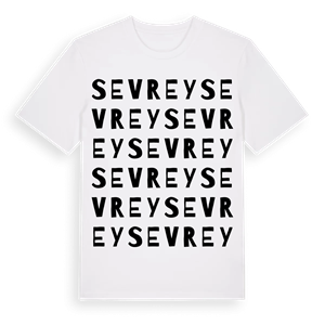 Sevrey ordlek t-shirt – ekologisk bomull t-shirt från Pinshirt