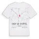 Sigy-le-Châtel karta t-shirt