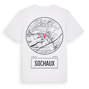 Sochaux t-shirt – ekologisk bomull t-shirt från Pinshirt