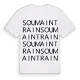 Soumaintrain ordlek t-shirt