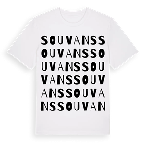 Souvans ordlek t-shirt – ekologisk bomull t-shirt från Pinshirt