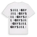 Subligny ordlek t-shirt
