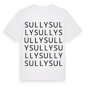 Sully ordlek t-shirt – ekologisk bomull t-shirt från Pinshirt