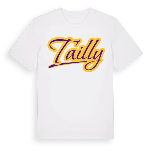 Tailly baseball t-shirt – ekologisk bomull t-shirt från Pinshirt