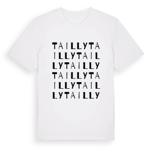 Tailly ordlek t-shirt – ekologisk bomull t-shirt från Pinshirt