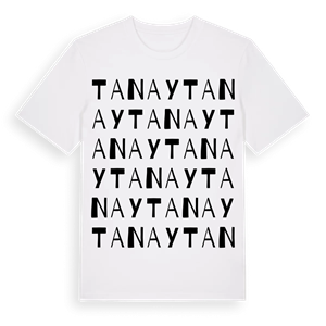 Tanay ordlek t-shirt – ekologisk bomull t-shirt från Pinshirt