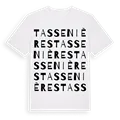 Tassenières ordlek t-shirt