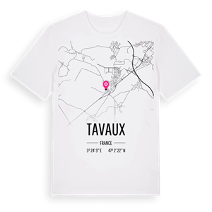 Tavaux karta t-shirt – ekologisk bomull t-shirt från Pinshirt