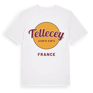 Tellecey cirkel t-shirt – ekologisk bomull t-shirt från Pinshirt