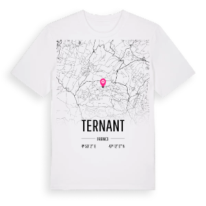 Ternant karta t-shirt – ekologisk bomull t-shirt från Pinshirt