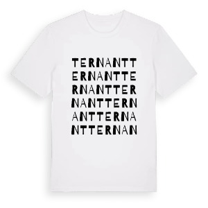 Ternant ordlek t-shirt – ekologisk bomull t-shirt från Pinshirt