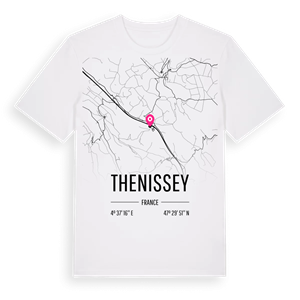 Thenissey karta t-shirt – ekologisk bomull t-shirt från Pinshirt