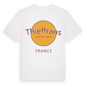 Thieffrans cirkel t-shirt – ekologisk bomull t-shirt från Pinshirt