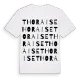 Thoraise ordlek t-shirt