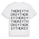 Thorey ordlek t-shirt