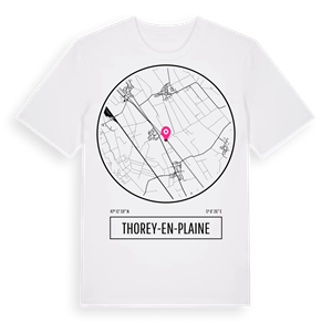 Thorey-en-Plaine t-shirt – ekologisk bomull t-shirt från Pinshirt