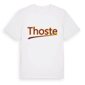 Thoste baseball t-shirt – ekologisk bomull t-shirt från Pinshirt