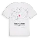Thurey-le-Mont karta t-shirt
