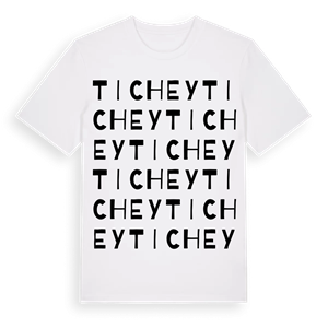 Tichey ordlek t-shirt – ekologisk bomull t-shirt från Pinshirt