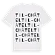 Til-Châtel ordlek t-shirt