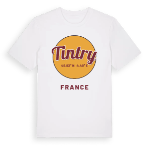 Tintry cirkel t-shirt – ekologisk bomull t-shirt från Pinshirt