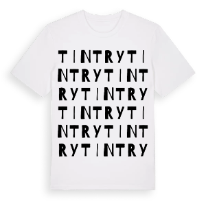 Tintry ordlek t-shirt – ekologisk bomull t-shirt från Pinshirt
