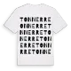 Tonnerre ordlek t-shirt
