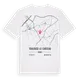 Toulouse-le-Château karta t-shirt