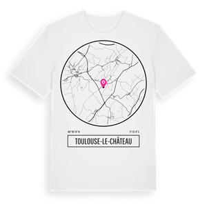 Toulouse-le-Château t-shirt – ekologisk bomull t-shirt från Pinshirt