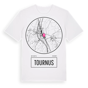 Tournus t-shirt – ekologisk bomull t-shirt från Pinshirt